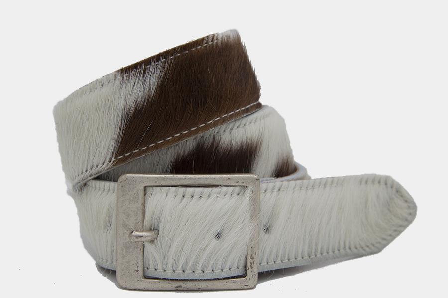 Cinturón de piel de vaca. Alta calidad, hechos a mano en España